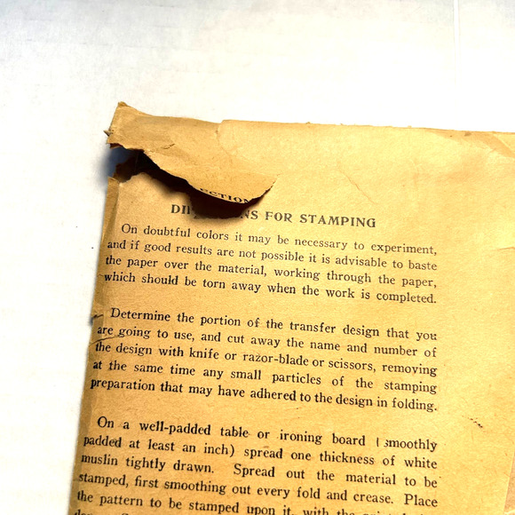 Pictorial Review Embroidery Transfer Pattern #13117 Outline Motifs - Picture 6 of 7